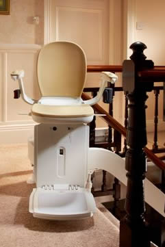 180 curved stairlift